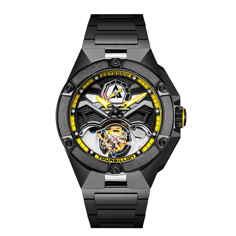 Astronic Nighthawk Tourbillon SS Dark Amber Limited Edition