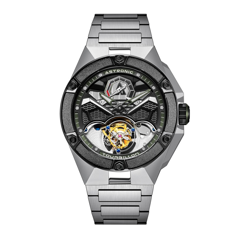 Astronic Nighthawk Tourbillon SS Green Limited Edition
