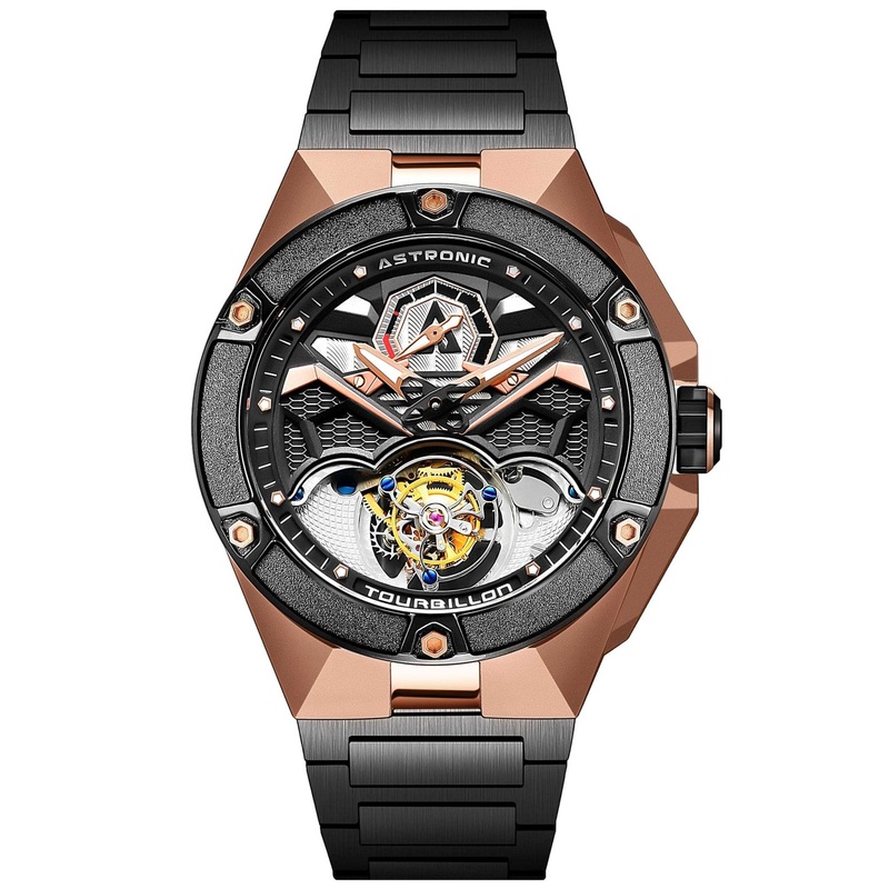 Astronic Nighthawk Tourbillon SS Rose Gold