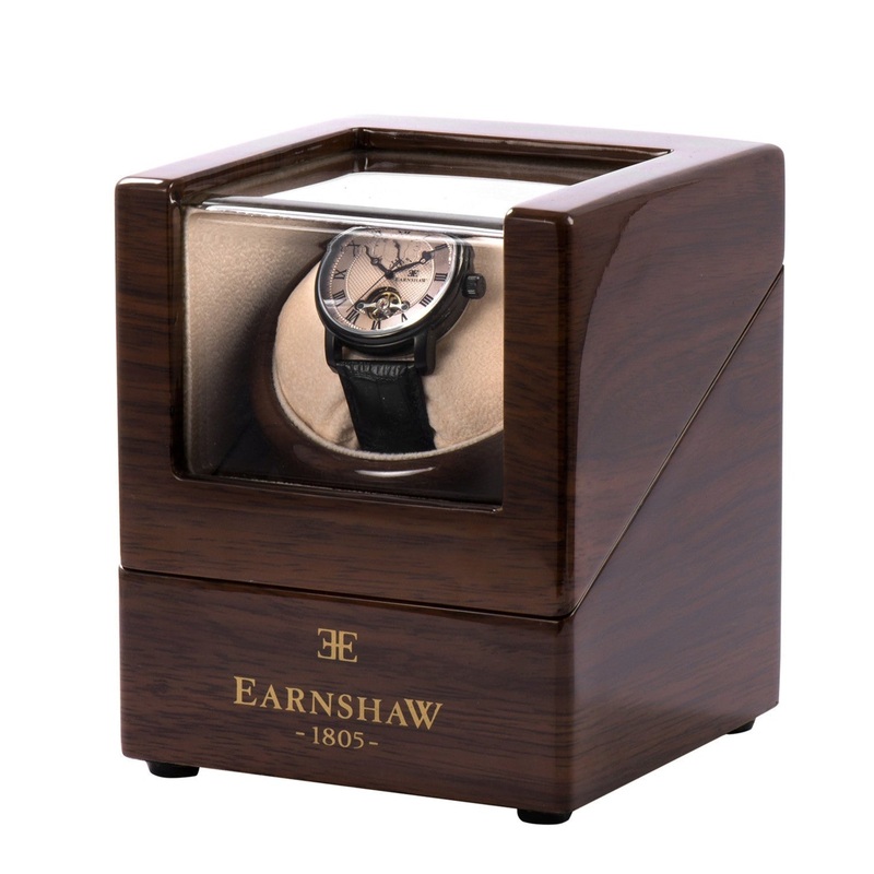 Thomas Earnshaw Brown Wooden Winder Box