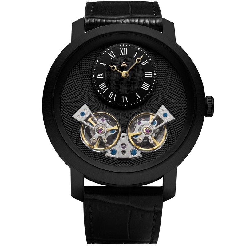 Archetype Caspian Automatic All Black Gold