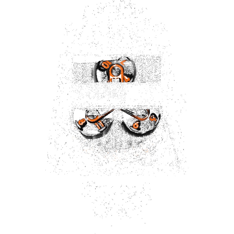 Xeric Vendetta X Wandering Hour Automatic Gunmetal Orange