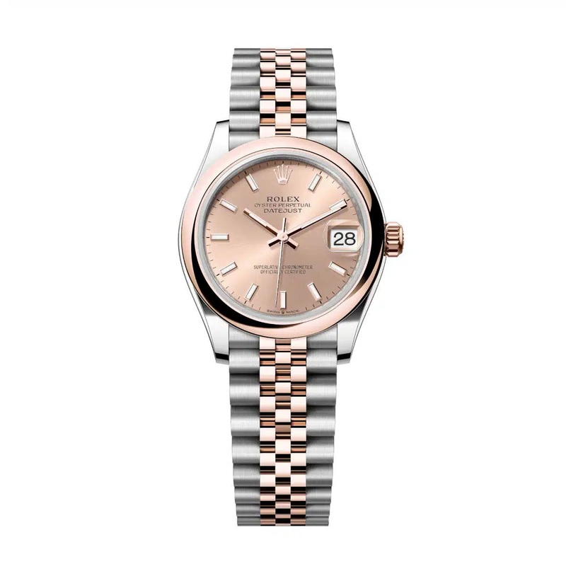 Datejust 31 Everose Gold Two-Tone Rose-Colour Index