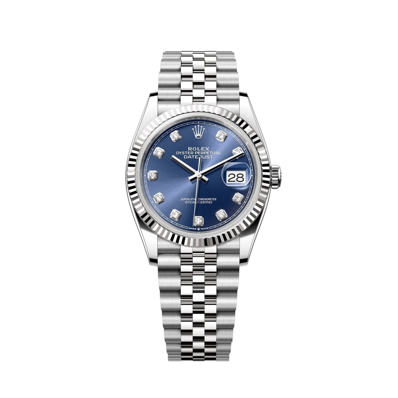 Datejust 36 Bright Blue Diamond