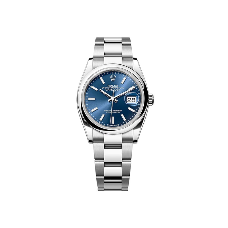 Datejust 36 Bright Blue Index