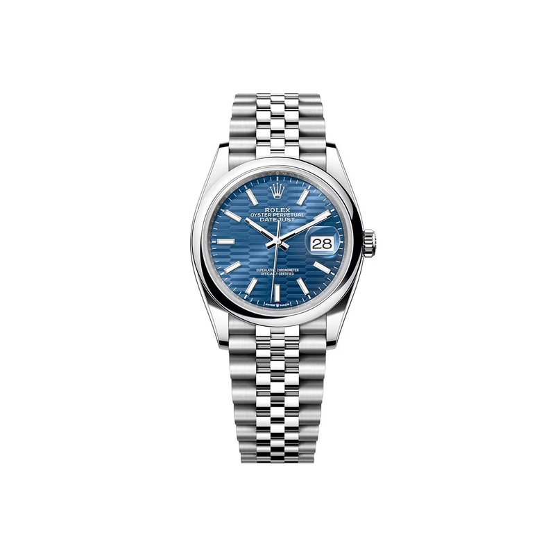 Datejust 36 Bright Blue Motif Index