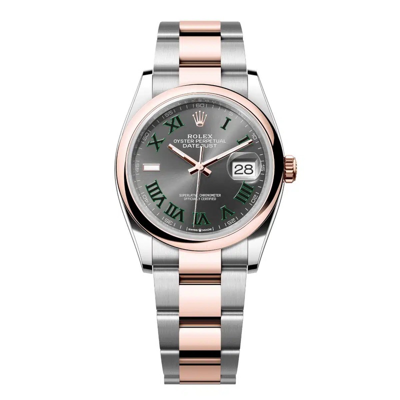 Datejust 36 Everose Gold Two-Tone “Wimbledon”