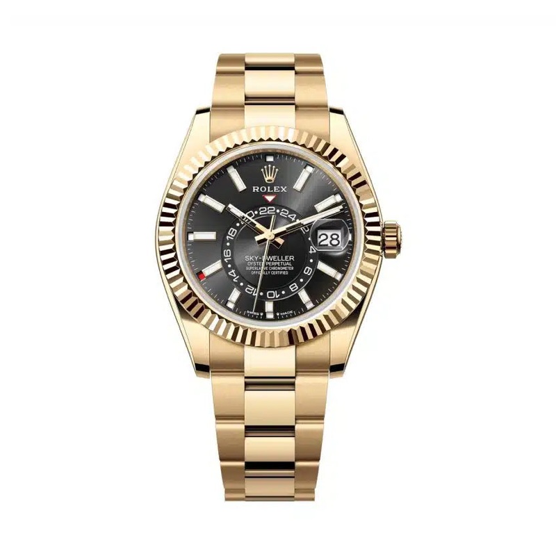 Sky-Dweller Yellow Gold Bright Black