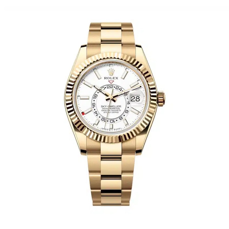 Sky-Dweller Yellow Gold Intense White