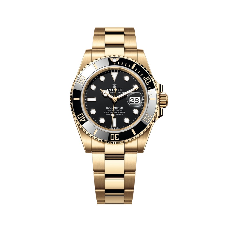 Submariner Date Yellow Gold Black