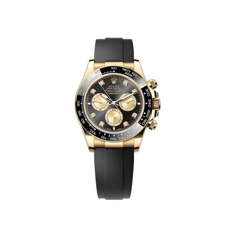 Cosmograph Daytona Oysterflex Bright Black Diamond