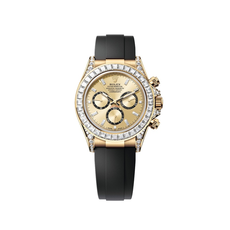 Cosmograph Daytona Oysterflex Diamond Lungs Golden Diamond