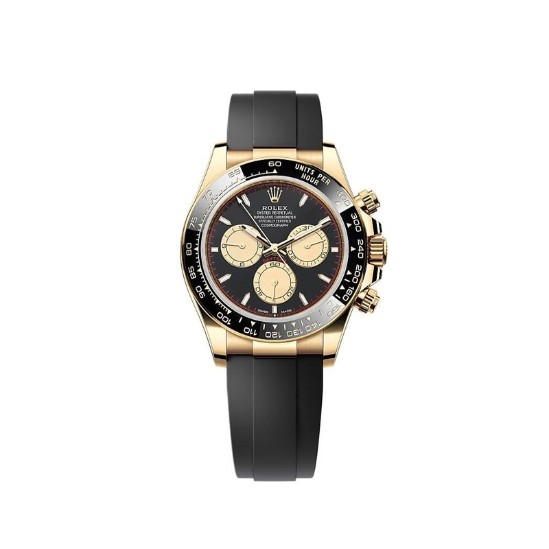 Cosmograph Daytona Oysterflex Intense Black & Champagne