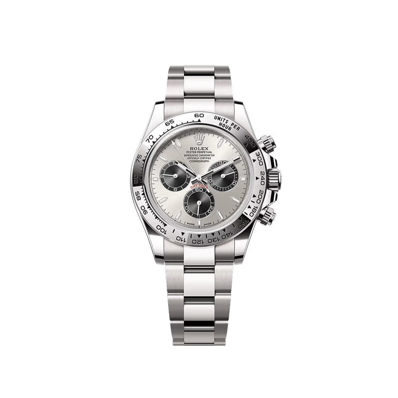 Cosmograph Daytona White Gold Steel & Bright Black