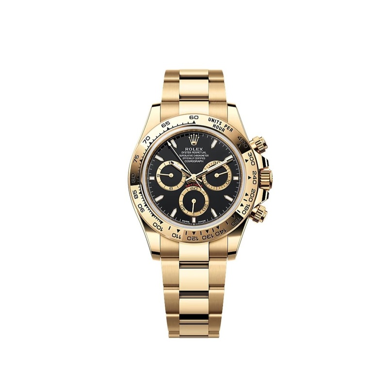 Cosmograph Daytona Yellow Gold Black