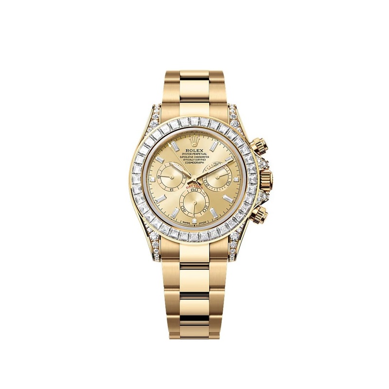 Cosmograph Daytona Yellow Gold Diamond Lungs Golden Diamond