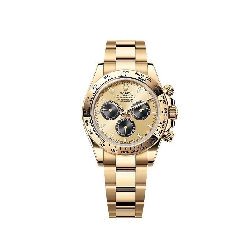 Cosmograph Daytona Yellow Gold Golden and Bright Black