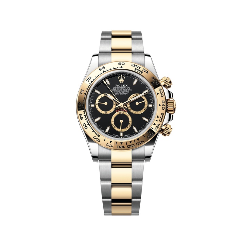 Cosmograph Daytona Yellow Gold Two-Tone Black