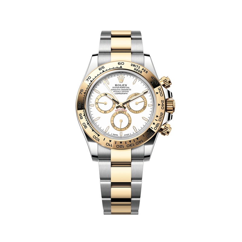 Cosmograph Daytona Yellow Gold Two-Tone White