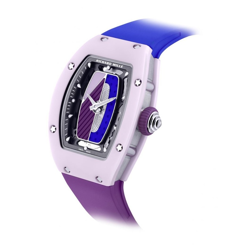 Richard Mille 07-01 Automatic Coloured Ceramics Pastel Pink