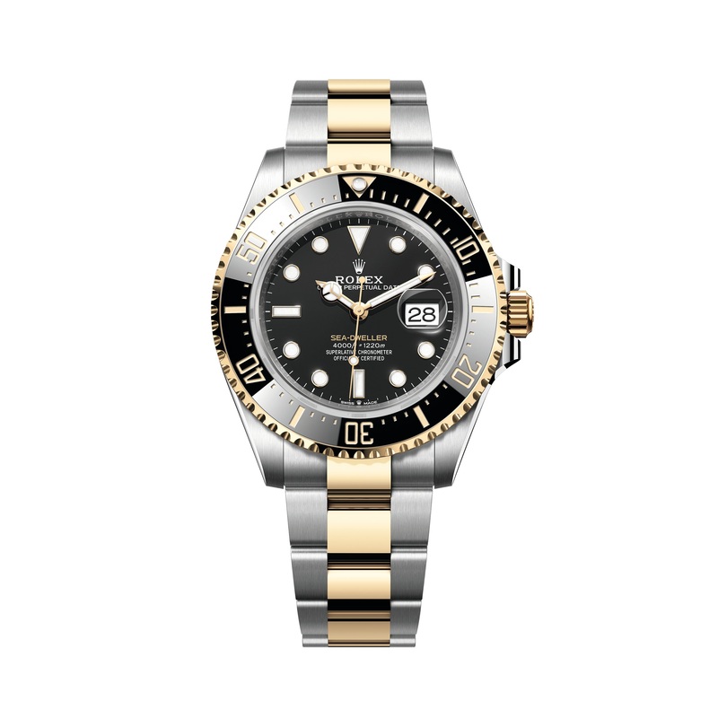 Sea-Dweller Yellow Gold Two-Tone Intense Black