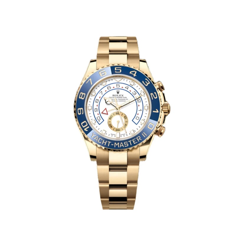 Yacht-Master II Yellow Gold White