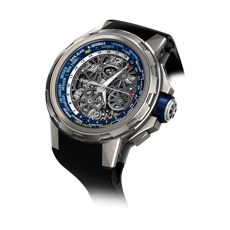 Richard Mille 63-02 Automatic Winding Worldtimer