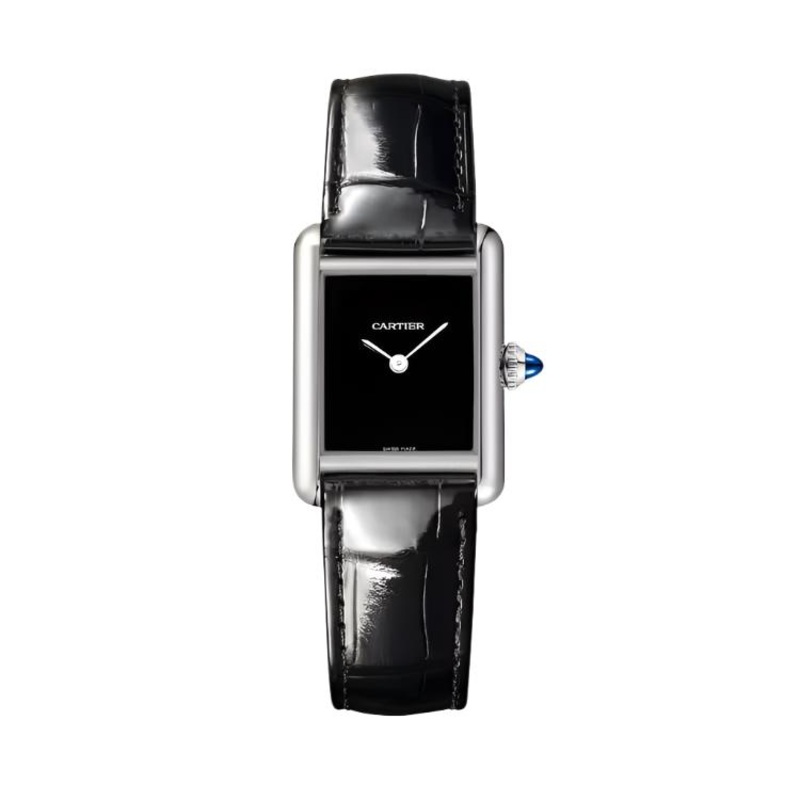 Tank Must Small Leather Strap Black