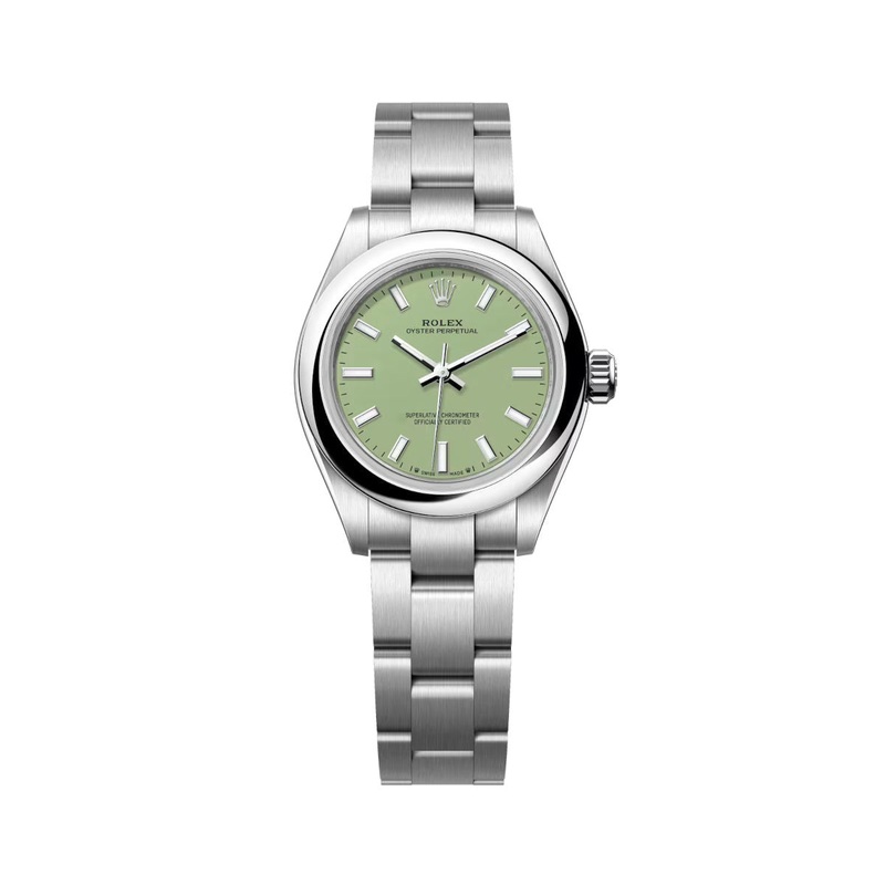 Oyster Perpetual 28 Pistachio Index