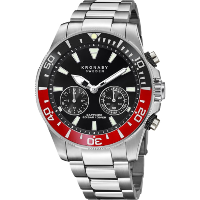 Kronaby Diver Hybrid Men’s Black Smartwatch S3778/3