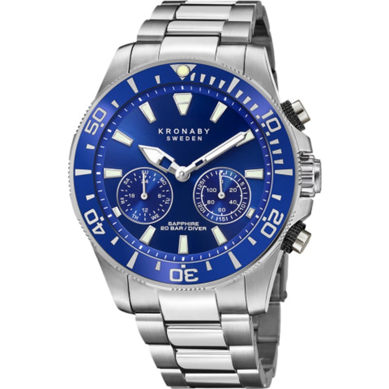 Kronaby Diver Hybrid Men’s Blue Smartwatch S3778/1