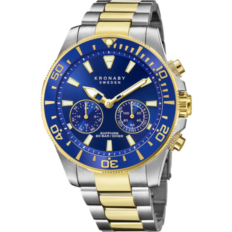 Kronaby Diver Hybrid Men’s Blue Smartwatch S3779/1