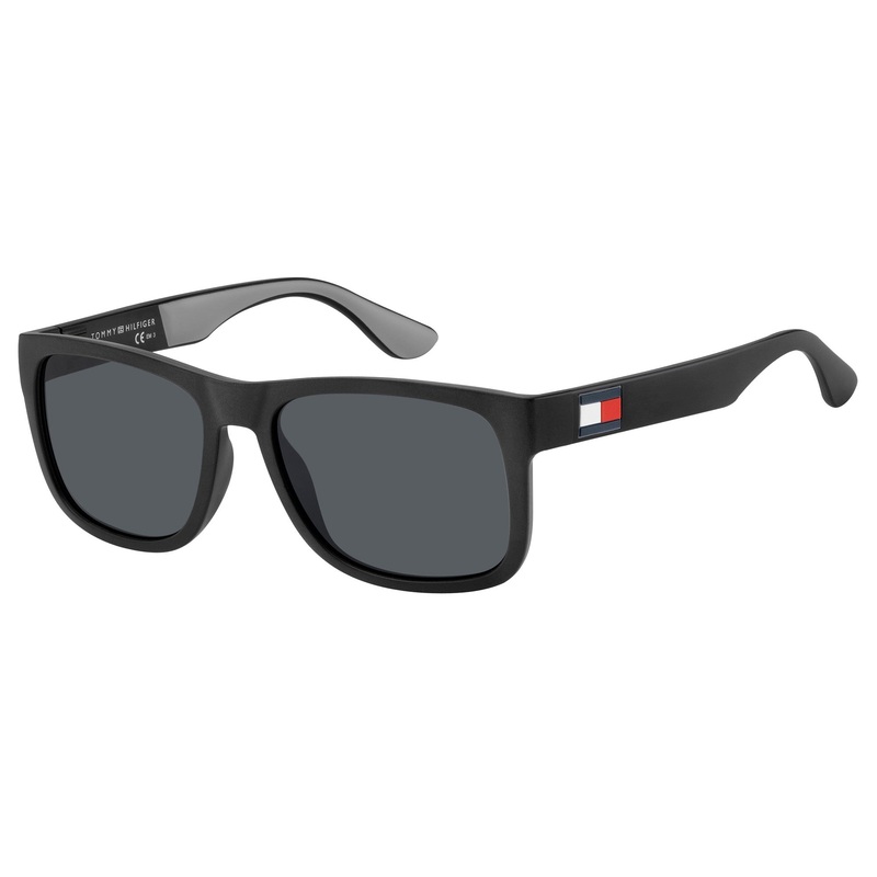 Tommy Hilfiger TH 1556/S 08A 56IR(TH20) Unisex Black Grey Sunglasses
