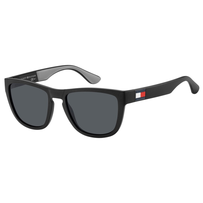 Tommy Hilfiger TH 1557/S 08A 54IR (TH24) Men’s Black Grey Sunglasses