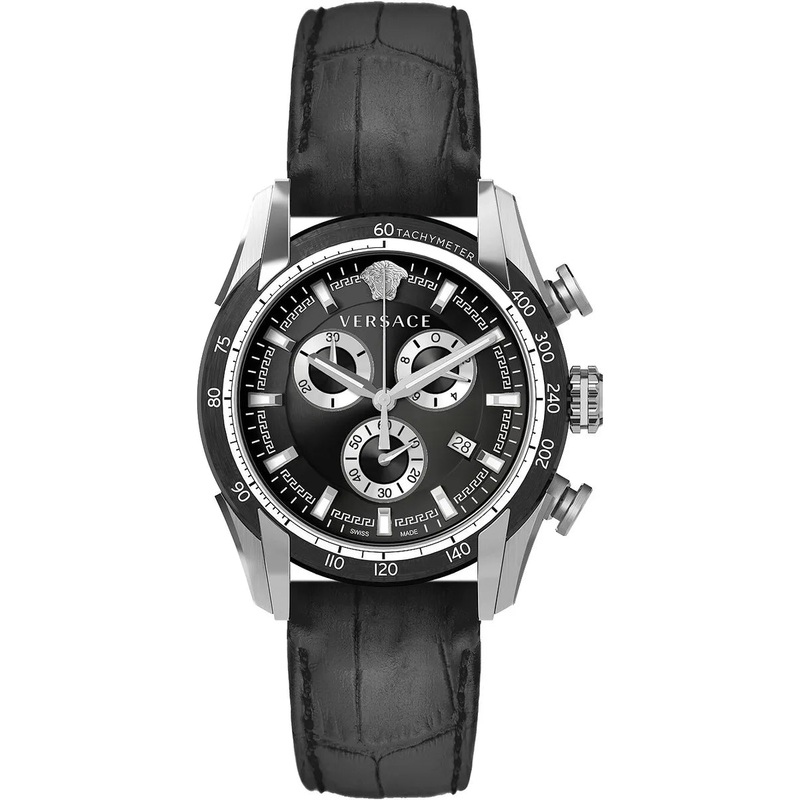 Versace Men’s Watch V-Ray 44mm Black VE2I00721