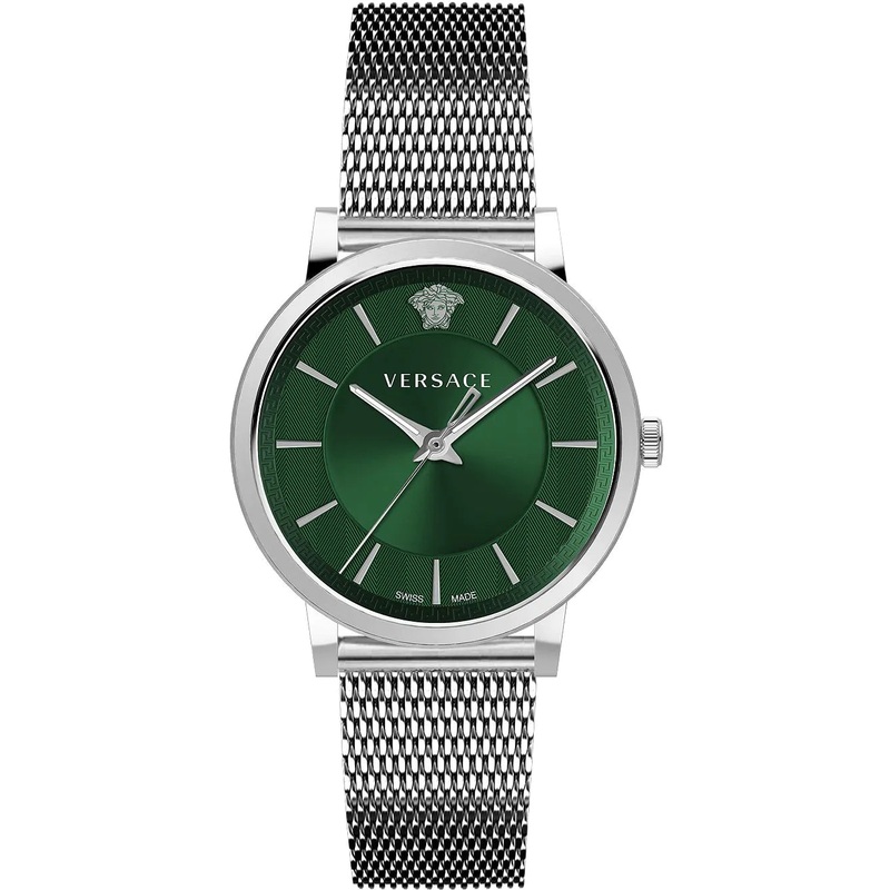 Versace Men’s Watch V-Circle Green Bracelet VE5A00620