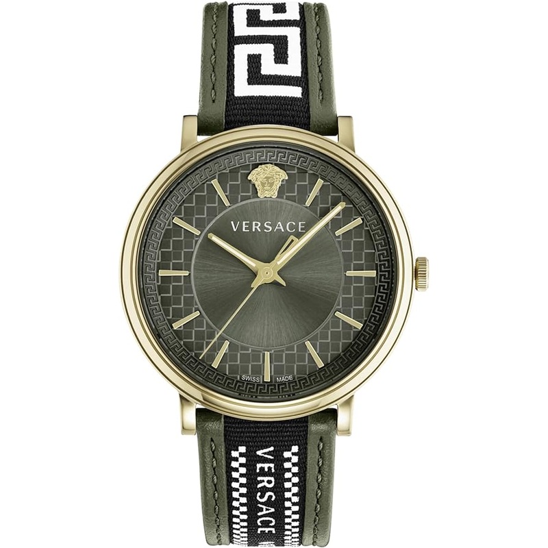 Versace Men’s Watch V-Circle Green Gold VE5A01621