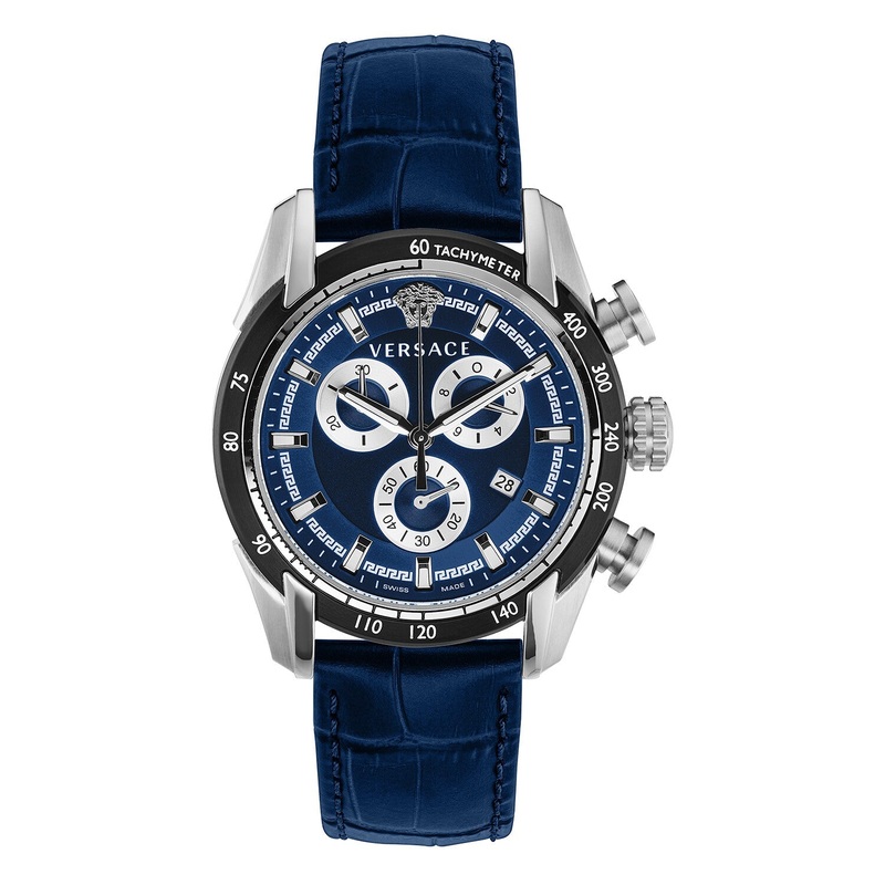 Versace Men’s Watch V-Ray 44mm Blue VE2I00721