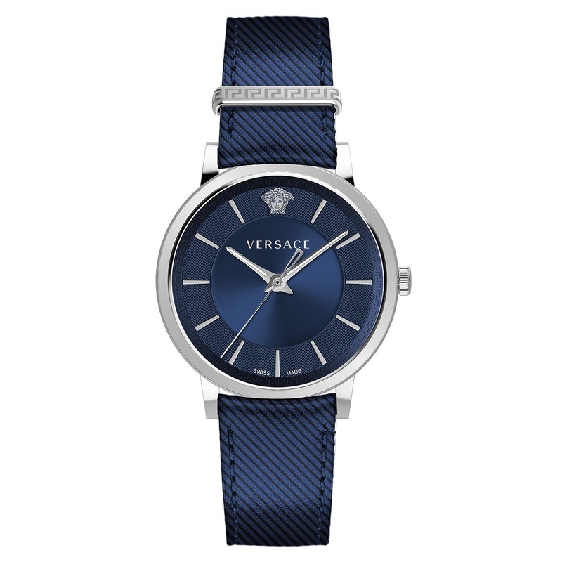 Versace Men’s Watch V-Circle Blue VE5A00120