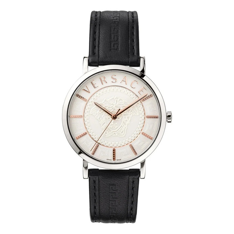 Versace Men’s Watch V-Essential White Black VEJ400721