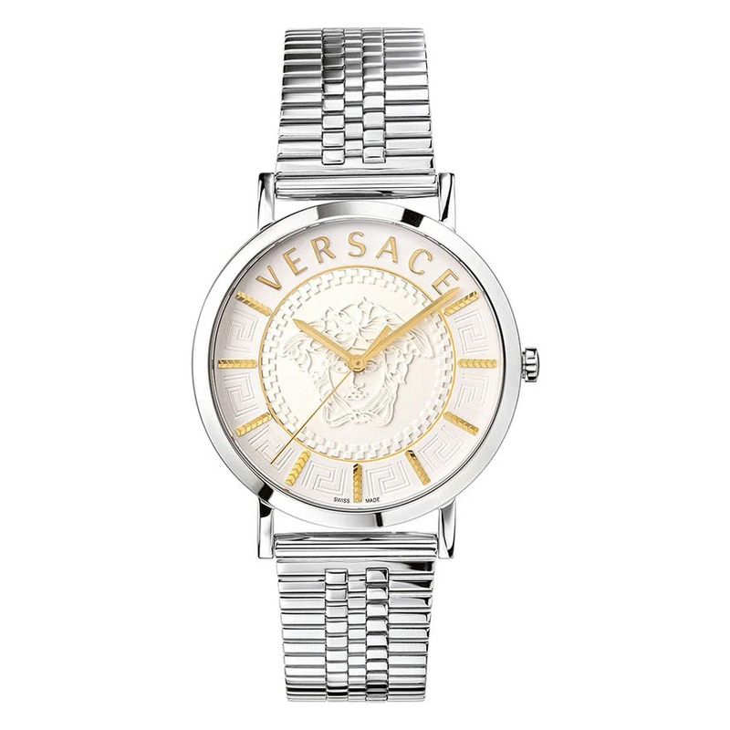 Versace Men’s Watch V-Essential White Bracelet VEJ400421