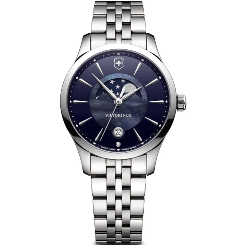 Victorinox Alliance Small Moon Phase Ladies’ Blue Watch 241752