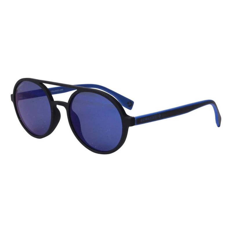 Converse Men’s Sunglasses Pilot Black and Blue SCO192 6AAZ