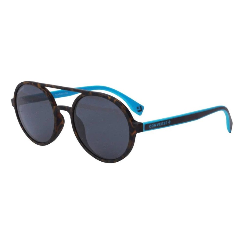 Converse Men’s Sunglasses Pilot Tortoise Shell and Blue SCO192 7VEP