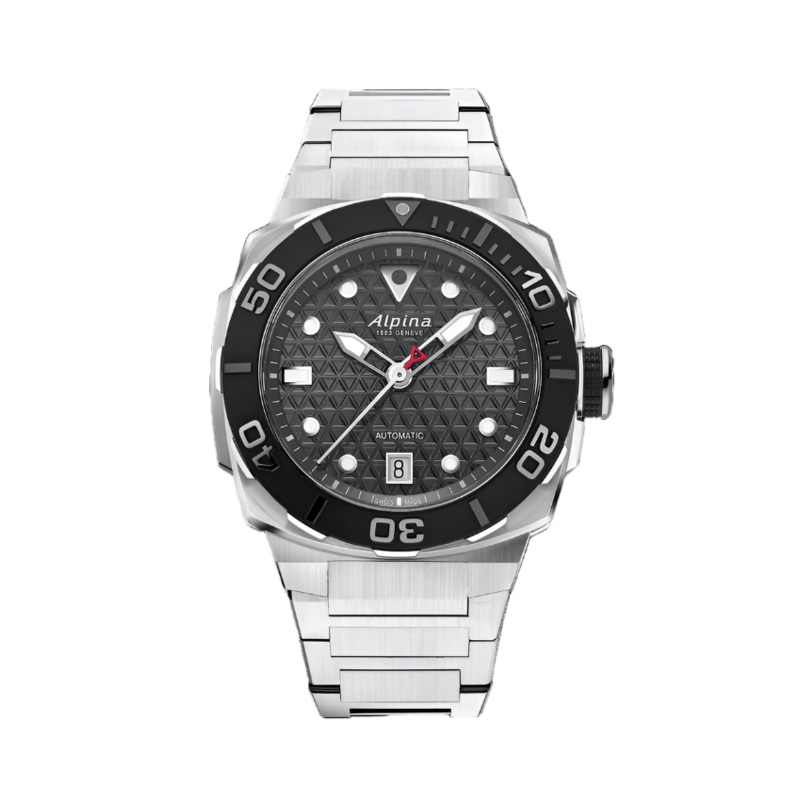 Alpina Seastrong Diver Extreme Automatic Grey Dial Stainless Steel Watch AL-525G3VE6B