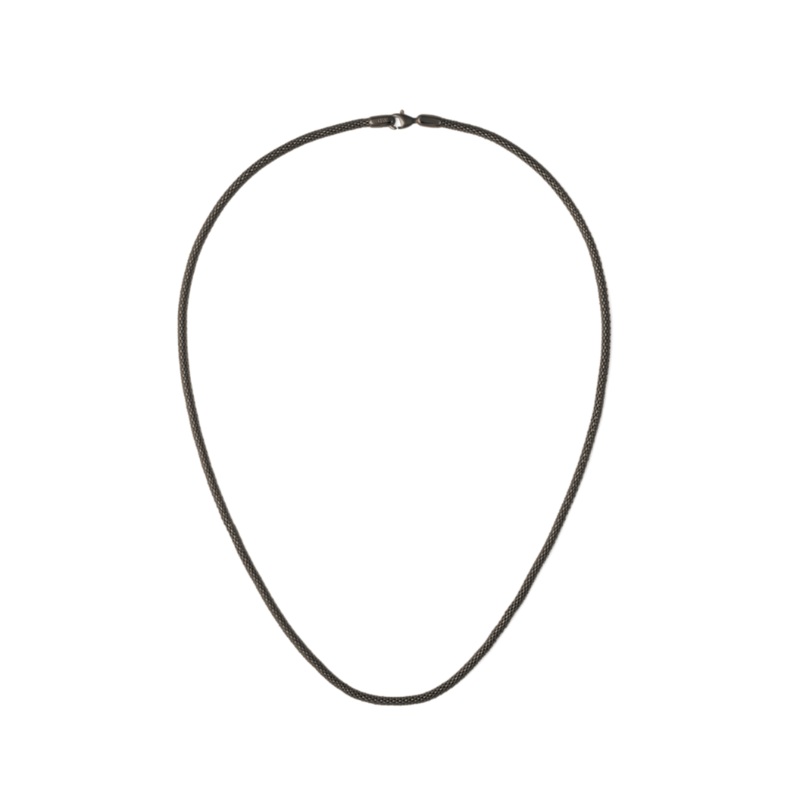 Daniel Wellington Tide Mesh Graphite 2.8 Necklace DW00401101